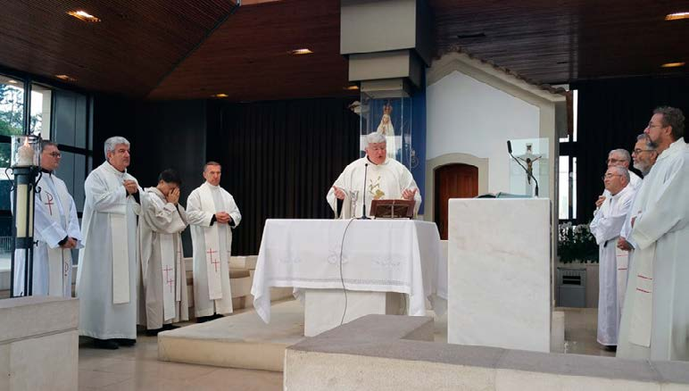 WYDARZENIA 11 Fatima: pielgrzymka definitorium Sekretariat generalny Od 23 października do 6 listopada 2016 r. definitorium generalne przebywało w Fatimie w Portugalii.