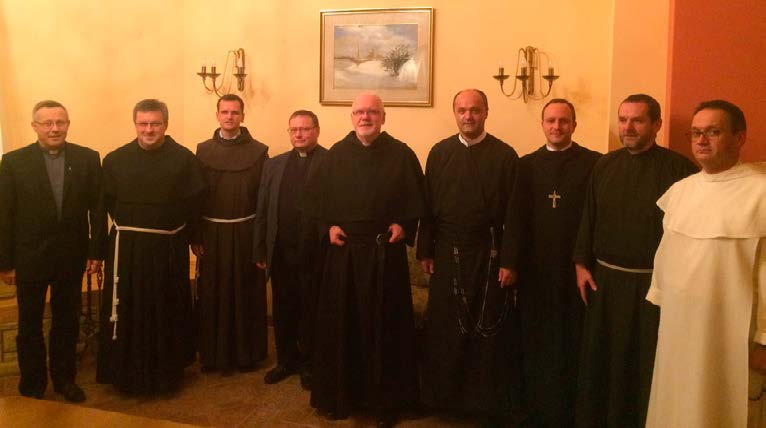 KONFERENCJE / FEDERACJE [CEO] 38 Drugi od lewej fr. Jan Maciejowski Polska: 30-lecie prowincji gdańskiej Fr. Mateusz Stachowski, rzecznik prowincji gdańskiej / oprac.