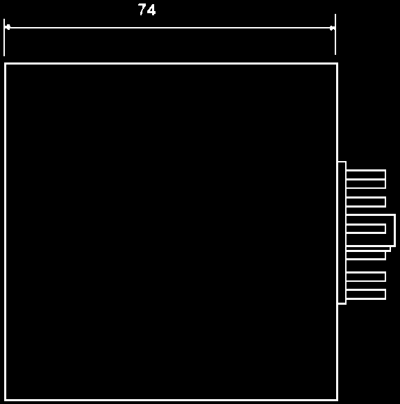 dioda świecąca 1-biegun.: 8A/250VAC przełączane 2-biegun.: 5A/250VAC przełączane Masa: 90 g Materiał: Obud.