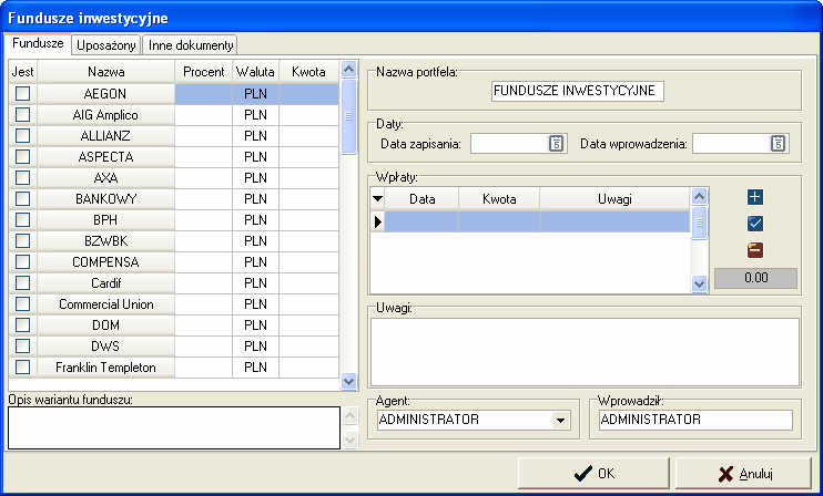 Korzystanie z funkcji programu AGENT.m6 