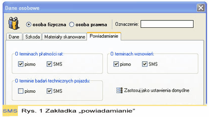 59 5.8.6 AGENT.m6 plik pomocy Moduł Powiadamiania SMS "MPS" to nowy moduł programu AGENT.m6 służący do komunikacji z klientem.