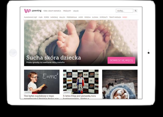 Zdrowie i parenting ekosystem Kluczowy segment GWP Aż 20% użytkowników mediów GWP* korzysta z serwisów dedykowanych tematyce zdrowia, zdrowego stylu życia i parentingu Szeroki zasięg i dystrybucja 23