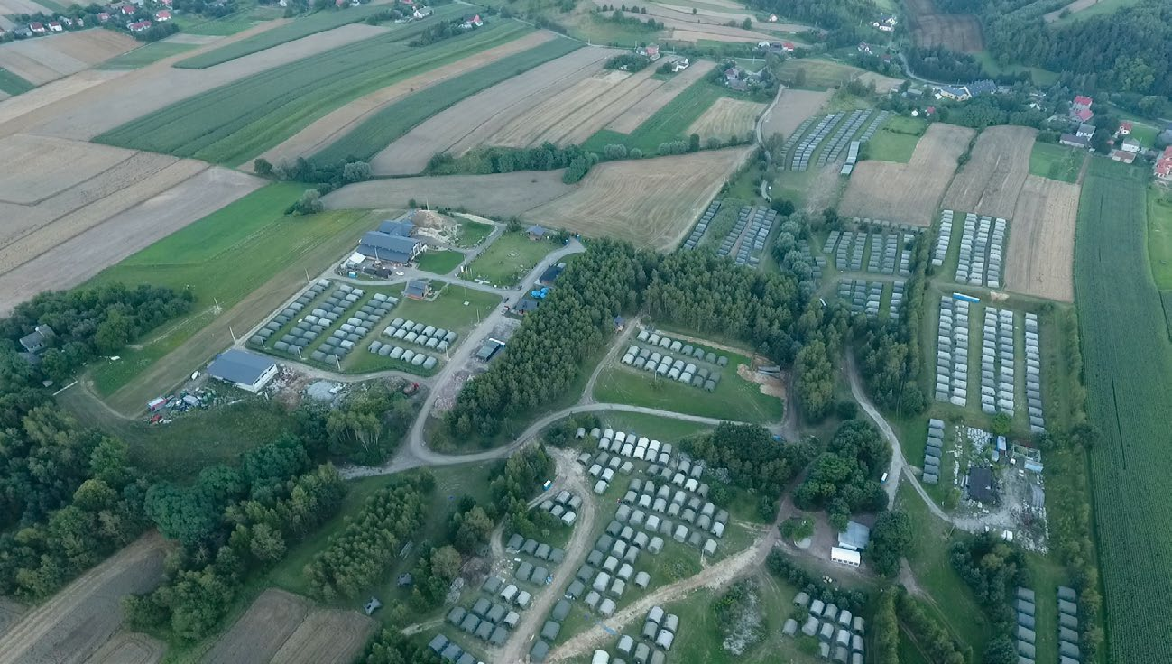 Pole namiotowe dla pielgrzymów - Centrum Macierz Polonii