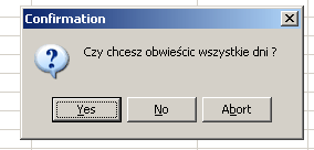 Należy wzmocnić obsługę na noc sylwestrową z uwagi na dużą ilość obowiązków.