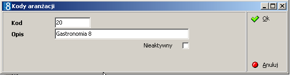 - poradnik dla administratorów systemu Fidelio Suite8 Przedpłaty ALARM: Wszystkie przedpłaty przyjęte w roku 2010 na rezerwacje realizujące się w roku 2011 należy skorygować do zera wystawiając