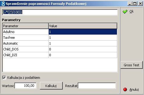 Kolejność, dla 23% - 1; dla 8% - 2; dla 5% -