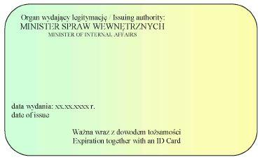 W lewym górnym rogu wizerunek orła według wzoru ustalonego dla godła Rzeczypospolitej Polskiej, w kolorze srebrnym. 3.