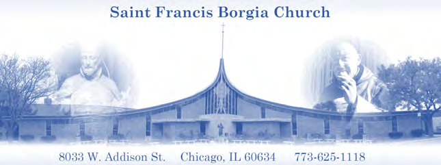 Addison Street in Chicago) A procession accompanied by the "Banda Siciliana" will follow immediately after Mass. The celebration will conclude with a tasty 'buffet' in the Fr. Stokes Center at St.