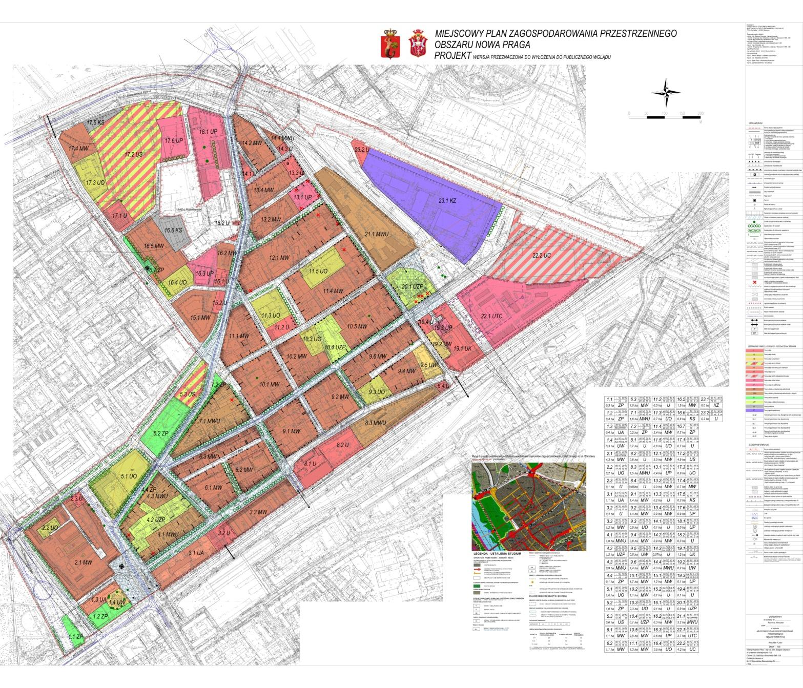 Ratuszową i al. Solidarności. W odniesieniu do ustaleń komunikacyjnych projekt planu przewiduje: Nowo- Jagiellońska - nowy przebieg ulicy zbiorczej, na odcinku pomiędzy ul. Ratuszową a al.