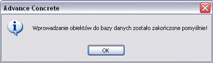 Wprowadzanie zmodyfikowanych obiektów do bazy danych Użytkownicy mają możliwość wprowadzania do bazy danych wybranych elementów, które zmodyfikowali lub dodali wewnątrz