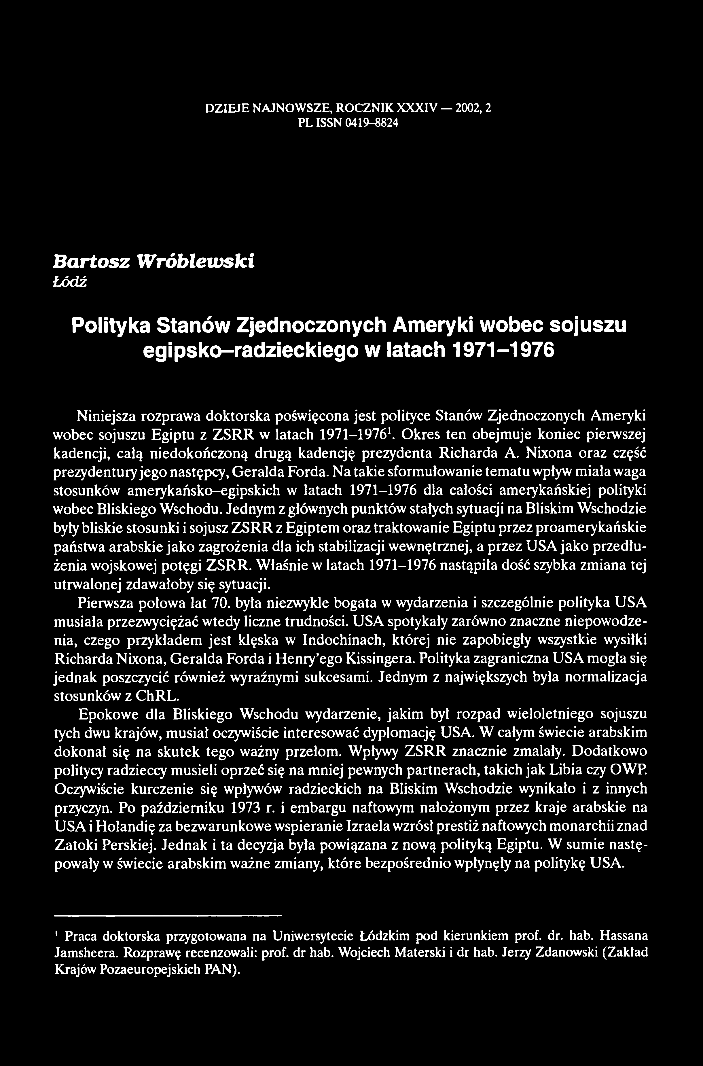 Okres ten obejmuje koniec pierwszej kadencji, całą niedokończoną drugą kadencję prezydenta Richarda A. Nixona oraz część prezydentury jego następcy, Geralda Forda.