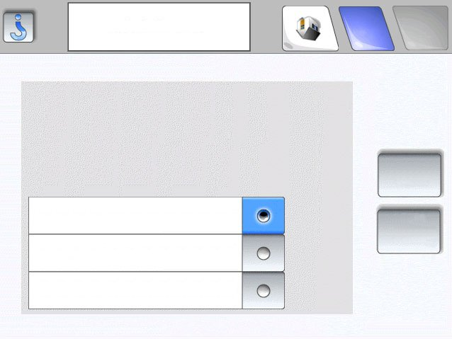 Dotknięcie przycisku opcji znajdującego się obok wybranego wpisu sprawia, że zmienia się on w zaznaczony przycisk opcji, co jest sygnalizowane kolorem niebieskim. Przycisk Usuń wpis staje się aktywny.
