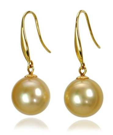 Biżuteria z perłami South Sea S01 ES-110G-BYG14-C Perły South Sea 10-11 mm Wysokość kolczyków: 2,8 cm S02