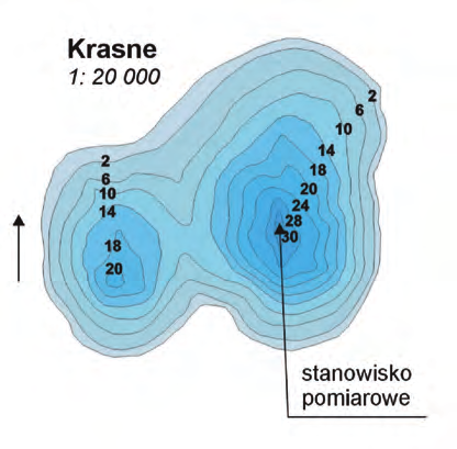 RAPORT O STANIE ŚRODOWISKA WOJEWÓDZTWA LUBELSKIEGO W 2012 roku Krasne Kod JCW: 30691 Typ abiotyczny: 7a Powierzchnia: 75,9 ha Pojemność: 8 106,5 tys.