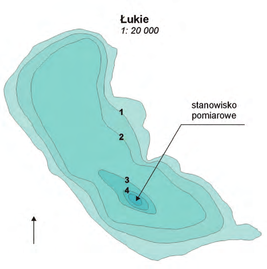 RAPORT O STANIE ŚRODOWISKA WOJEWÓDZTWA LUBELSKIEGO W 2012 roku Łukie Kod JCW: 30706 Powierzchnia: 150,1 ha Pojemność: 2 726 tys.