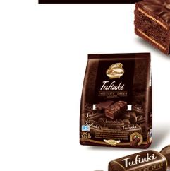 Tufi nki to cukierki czekoladowe, w których korpus produktu