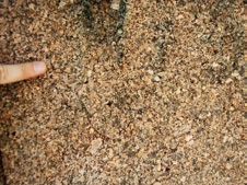Granit karkonoski zastygał prawdopodobnie około 8 10 km pod powierzchnią. Granit nie jest skałą jednorodną i w każdym miejscu identyczną.