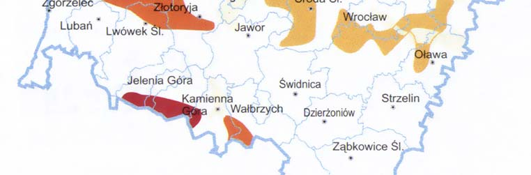 jakości. Badaniami objęte są wszystkie główne zbiorniki wód podziemnych (GZWP), użytkowe poziomy wodonośne, obszary zwiększonego drenażu oraz obszary szczególnie zagrożone przez przemysł.