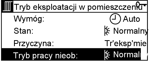 Regulacja temperatury pomieszczeń Zmiana temperatury pomieszczenia tylko na... (ciąg dalszy) 4. ½ w celu potwierdzenia. 8.