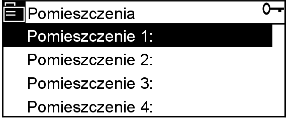 Salon, Jadalnia, Rodzice, Dziecko, Łazienka itd. W tym celu należy aktywować poziom serwisu (patrz strona 51).