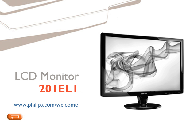 e-manual Monitor LCD firmy Philips elektroniczny podręcznik użytkownika