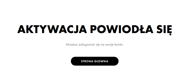 KROK 2 Rejestracja/Logowanie 1. W ciągu 5 minut otrzymujemy maila z potwierdzeniem naszej Rejestracji.