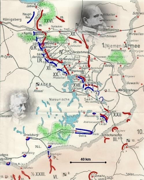 Dzięki aktywnej obronie załoga Feste Boyen skutecznie związała siły rosyjskiego II