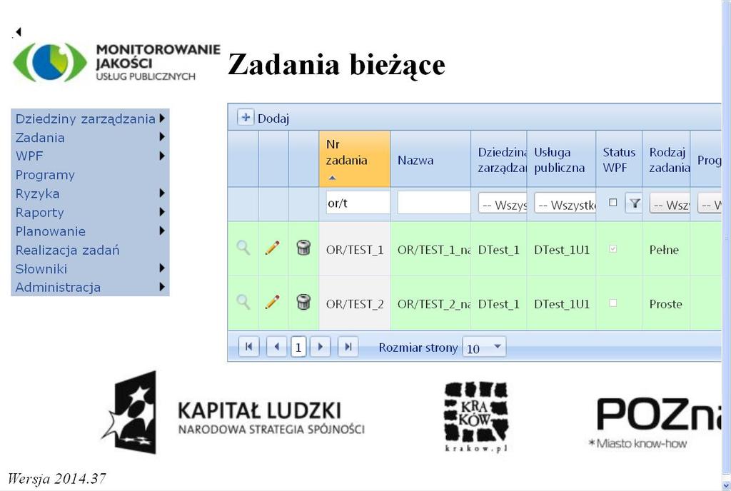 W tym celu z MENU GŁÓWNEGO wybieramy PLANOWANIE i dalej LIMIT WYDATKÓW DLA JEDNOSTEK ORGANIZACYJNYCH.