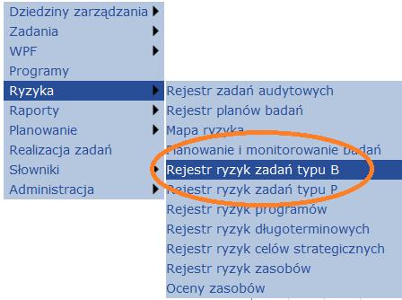 adekwatnych reakcji na ryzyko, Okresowe weryfikowanie ryzyk (zgodnie z harmonogramem ustanowionym przez Risk Managera), przez co rozumie się obowiązek dokonania przeglądu ryzyk w Rejestrze Ryzyka dla