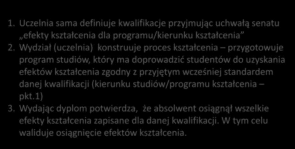 TERAZ Co wprowadzenie Ram Kwalifikacji zmieniło w działalności edukacyjnej uczelni? Spojrzenie przez pryzmat definicji kwalifikacji 1.