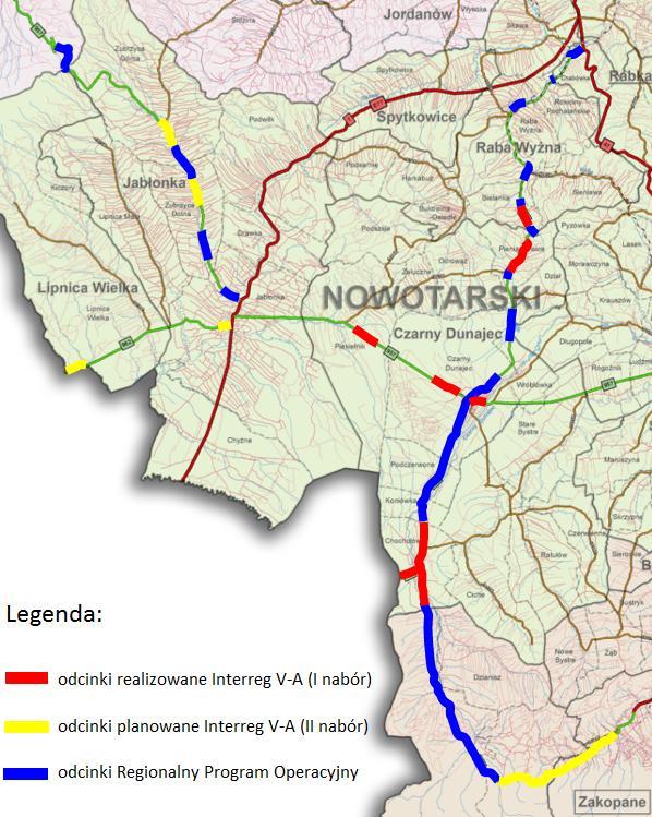 Poprawa dostepu do sieci TEN-T poprzez modernizacje dróg obszaru Podhala i powiatu Tvrdošín Wartość projektu Strony