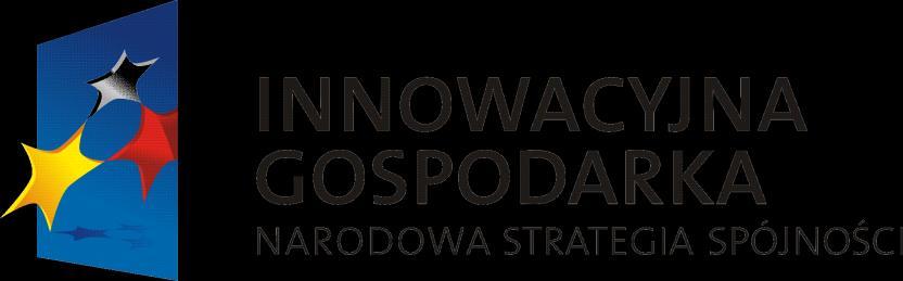 Projekt współfinansowany ze środków Europejskiego Funduszu Rozwoju Regionalnego w ramach Programu Operacyjnego Innowacyjna Gospodarka Projekt WND-POIG