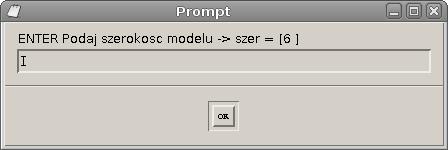 Okna dialogowe Okna interaktywne - *ask W języku APDL (Ansys Parametric Design Language) możliwe jest tworzenie interaktywnych okien służących do wprowadzania danych.