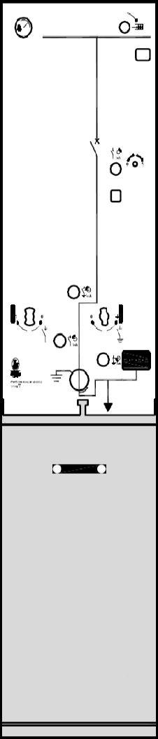 Module accessories and technical data Wyposażenie modułów i dane techniczne Type C 63A/ 125A circuit breaker module / Moduł C Pole transformatorowe z wyłącznikiem 63 A Non extensible Bez rozszerzenia