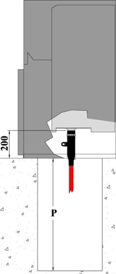 5mm 5 5-7 4 55 95 44 Konieczny odstęp co najmniej 5 mm 6