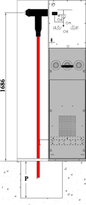 63A C 63A C 63A Cable connector Przyłącze kablowe Cross section Przekrój nsulation voltage