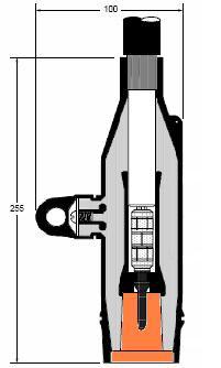 section from 16 to 95mmq. Złącze do 24 kv 25 A.