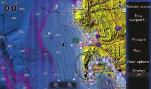 Kartografia Opcje kart z mapami Insight HD i PRO 2013 (USA) NOWE perspektywiczne widzenie 3D pozwala na przechylanie, obracanie i panoramowanie map Insight 2013 przez urządzenia HDS Gen2, HDS Gen2