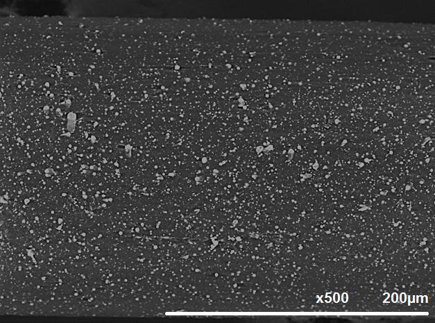 1. Skaningowa mikroskopia elektronowa (SEM) Poniżej przedstawiono zdjęcia SEM morfologii powierzchni wytworzonych włókien: