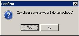 zaprzeczenie spowoduje kontynuację sprzedaży bez wystawiania WZ. 6. Nowe pole Narzut % netto' w oknie Zlecenia Napraw #6349 W wersji 15.