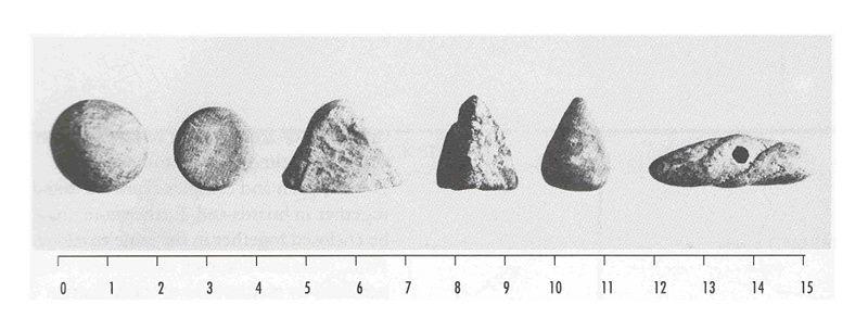 Pierwsze urządzenia liczące Żetony (Bliski Wschód, 9000 p.n.e.) Różne kształty