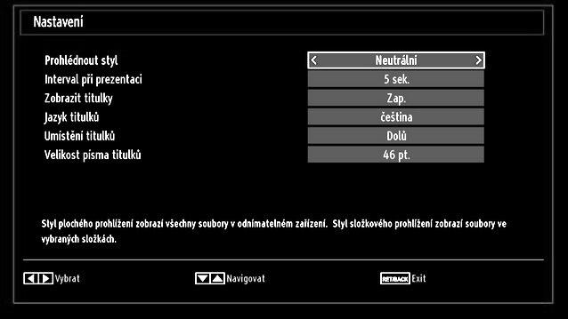 Přehrávání hudby přes USB Pokud z vyberete možnost Hudba, seznam všech dostupných hudebních souborů se zobrazí na obrazovce. 0.