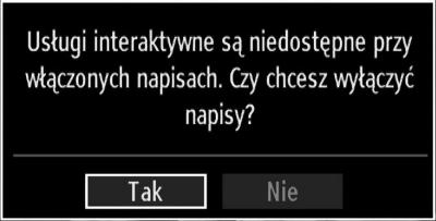 Jeżeli ustawienie to jest nieaktywne, kanały kodowane nie będą znajdowane podczas wyszukiwania automatycznego lub ręcznego.