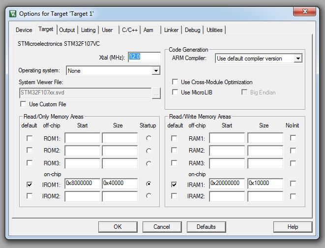 do UserCode dodać:.\stm32f10x_it.c do StdPeriphDrv dodać:.\libraries\stm32f10x_stdperiph_driver\src\misc.c.\libraries\stm32f10x_stdperiph_driver\src\stm32f10x_flash.c.\libraries\stm32f10x_stdperiph_driver\src\stm32f10x_gpio.