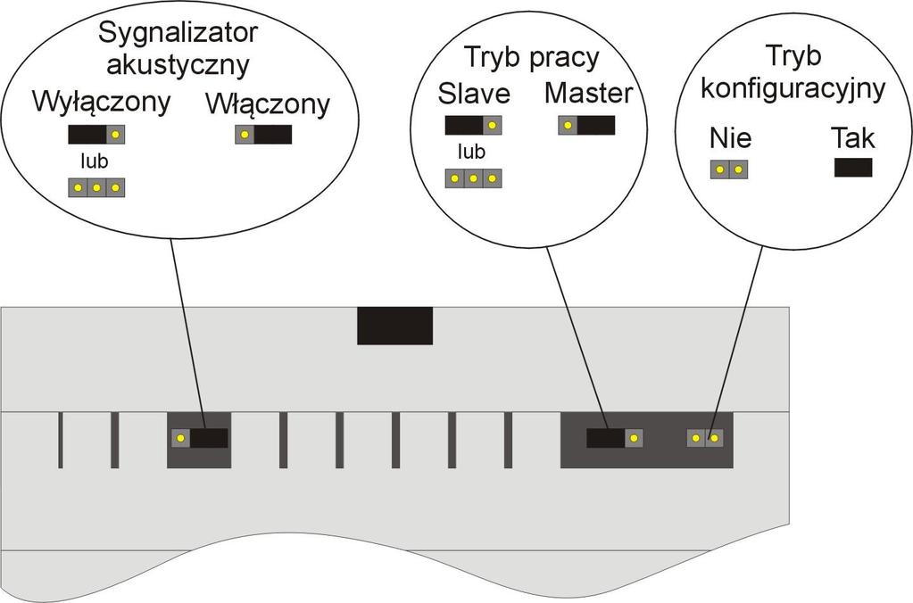 Zaciski komunikacyjne Zaciski komunikacyjne portu RS-485 (Modbus RTU) służą do podłączania urządzeń współpracujących z modułem w danej sieci.