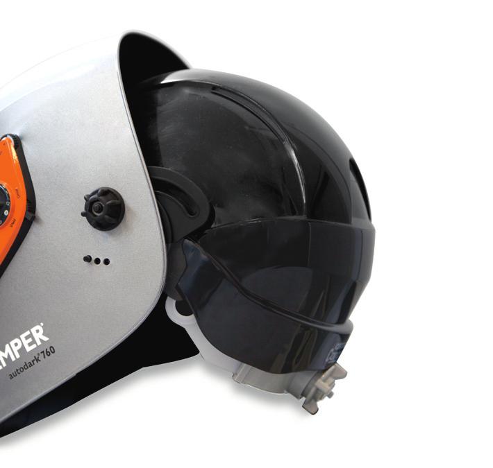 Ochrona stanowiska pracy i maski spawalnicze Automatyczne maski spawalnicze autodark Korzyści» spawanie ręczne łukiem świetlnym» spawanie MIG/MAG» spawanie TIG < 5 A» spawanie Micro-Plasma» cięcie