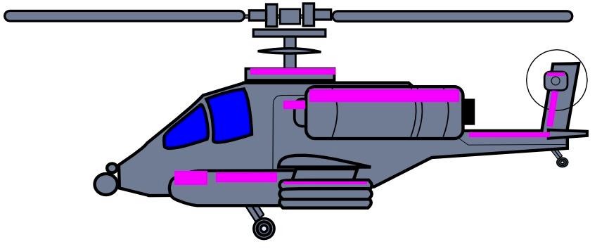 Helikopter Dodajemy trochę