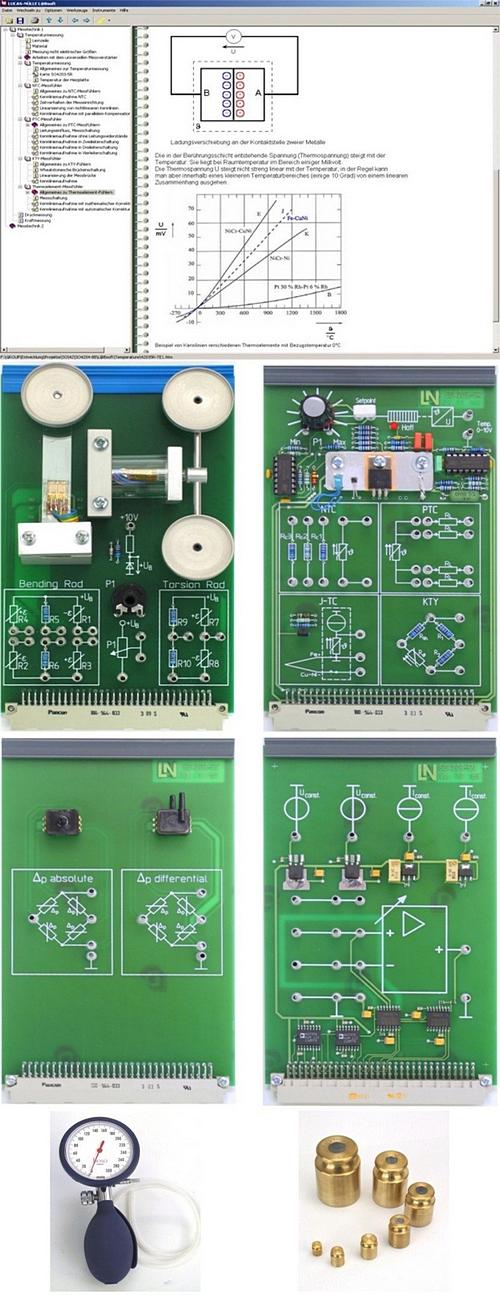 2 Kurs Technika pomiarowa 2: Pomiar wielkości nieelektrycznych T/P/F SO4204-8B 1 1 karta stanowiska doświadczalnego do pomiaru siły i momentu obrotowego za pomocą czujników tensometrycznych na belce