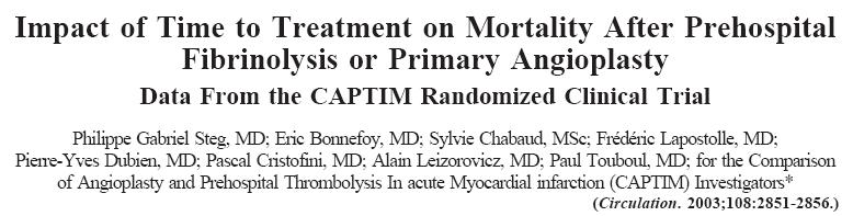 70% of Fibrinolysis patients was finally treated with PCI Cardiogenic shock patients excluded (who potentially have large benefit of PCI over Lysis) the unspecified subgroup analysis, the use of a