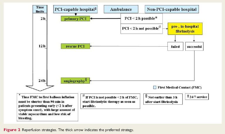 PCI as preffered reperfusion therapy.